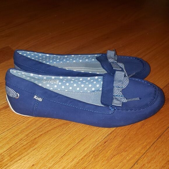 Keds blue Slip-On flats - Picture 1 of 7